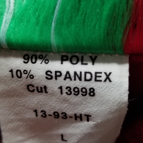 Lip Service — Red Velvet Lace-Up Tunic (Drew Bernstein Era, 1993) - Picture 8 of 9